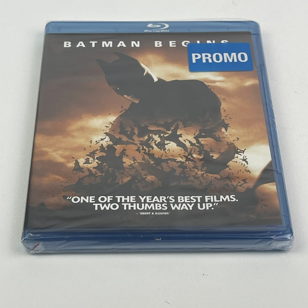 Batman Begins Blu ray Disc 2008 DC Superhero Bale Caine Factory Sealed